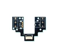 Hokeyio Hot-Swap Micro Switch PCB Kit for Logitech G Pro X Superlight 2 Lightspeed GPW4 Mice - ENIG Gold Pads, 6-Claw Clamps | Fix Double-Click & Customize Clicks