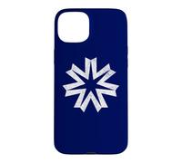 HOKKAIDO PREFECTURE FLAG SYMBOL JAPAN SAPPORO Case for iPhone 15 Plus