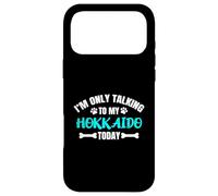 Hokkaidos Ainu Inus I'm Only Talking To My Hokkaido Today Case for iPhone 17 Pro Max