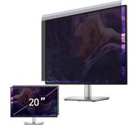 Hoktods Acrylic Hanging Computer Privacy Screen Filter 20 Inch, Removable Privacy Shield Compatible with 16:9 Widescreen Monitor, Anti- Glare, Anti Blue Light Privacy Screen Protector