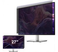 Hoktods Acrylic Hanging Computer Privacy Screen Filter 27 Inch, Removable Privacy Shield Compatible with 16:9 Widescreen Monitor, Anti- Glare, Anti Blue Light Anti-Peeping Screen Protector