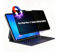 Hoktods Magnetic Privacy Screen Protector for iPad Pro 11 Inch M4/M5 [2024/2025 6/5th Gen], Removable & Reusable Anti Glare Anti Blue Light Spy Filter, Anti Scratch Screen Protector