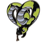 Hokum and Snark Agender Pin, Blue Purple Yellow, Soft Enamel, 1.5x1.25 inches, Subtle Pride Jewelry