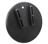 HOKUOTOLITE Motorcycle Accessories Universal Kickstand Plate-Jiffy Stand Kickstand Pad/Coaster for all motorcycles w/side stand,for Harley/Kawasaki/Honda/Triumph/Suzuki/BMW,Frosted black