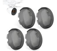 HOKUOTOLITE Turn Signal Lens Kit,Front/Rear Bullet Turn Signal Light Replacement Lenses Covers for Harley Sportster 883 1200/Touring Road King Electra Glide Street Glide/Softail/Dyna/V-Rod,Smoke,4 PCS