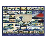 Cobble Hill 1000 Piece Puzzle - Hokusai - Sample Poster Included