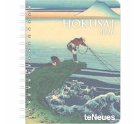 Hokusai A5 Deluxe Diary 2026, Deluxe Diaries, Two Week To View, Art, Gift