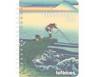 Hokusai A5 Deluxe Diary 2026, Deluxe Diaries, Two Week To View, Art, Gift