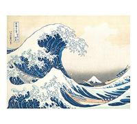 Hokusai Great Wave Off Kanagawa Large Art Print Poster Wall Decor 18x24 inch