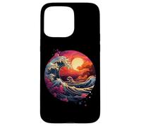 Hokusai The Great Wave of Kanagawa Nippon Japan manga tokyo Case for iPhone 15 Pro Max