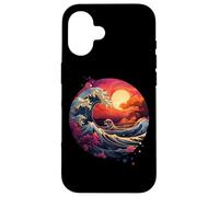 Hokusai The Great Wave of Kanagawa Nippon Japan manga tokyo Case for iPhone 16