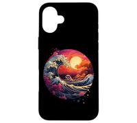 Hokusai The Great Wave of Kanagawa Nippon Japan manga tokyo Case for iPhone 16 Plus