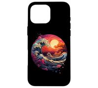 Hokusai The Great Wave of Kanagawa Nippon Japan manga tokyo Case for iPhone 16 Pro Max