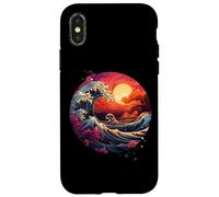 Hokusai The Great Wave of Kanagawa Nippon Japan manga tokyo Case for iPhone X/XS