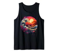 Hokusai The Great Wave of Kanagawa Nippon Japan Manga Tokyo Tank Top