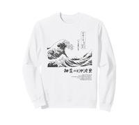 Hokusai The Great Wave off Kanagawa Print Sweatshirt