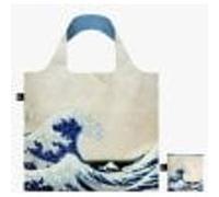 Hokusai Wave Recycled Foldaway Bag New