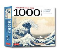 Hokusai's Great Wave - 1000 Piece Jigsaw Puzzle: Finished Size 29 in X 20 inch (74 x 51 cm)