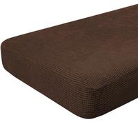Hokway Couch Cushion Covers Stretch Cushion Covers Sofa Seat Cushion Slipcover Cushion Protector(Chocolate, Large)