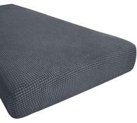 Hokway Couch Cushion Covers Stretch Cushion Covers Sofa Seat Cushion Slipcover Cushion Protector(Gray, Medium)