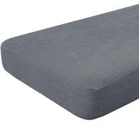 Hokway Couch Cushion Covers Stretch Cushion Covers Sofa Seat Cushion Slipcover Cushion Protector(LightGrey, Large)