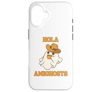 Hola Amighosts Funny Spanish Halloween Cowboy Ghost Case for iPhone 16