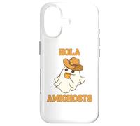 Hola Amighosts Funny Spanish Halloween Cowboy Ghost Case for iPhone 17