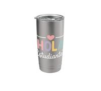 Hola Estudiantes Spanish Teacher Appreciation Stainless Steel Insulated Tumbler