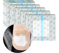 Hola Health 25 Pack Waterproof Shower Cover 9 x 9 Inch with Non-Stick Center Pad for Large Port Operations Incisions Protective Patch Clear Film