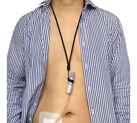 Hola Health Peritoneal Dialysis Transfer Set Holder for Baxter for Fresenius, Adjustable Length Secure PD Accessories Durable (2PCS Lanyards 4PCS Silicone Rings