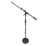 Hola! Microphone Stand - Mic Stand w/Adjustable Height and Boom Arm for Home, Studio, Office or Stage - Weighted Base