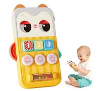 HOLA Owl Baby Phone Toy for Babies 6-12 Months, Learning & Soothing Modes | Lullabies Baby Musical Toy with Sounds & Lights, Christmas Birthday Gift for 1 Year Old Boys & Girls, Home, Travel & Outdoor