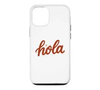 Hola Spanish Greeting Cute Red Hello Latina Boho Summer Case for iPhone 12/12 Pro