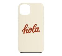 Hola Spanish Greeting Cute Red Hello Latina Boho Summer Case for iPhone 13