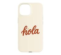 Hola Spanish Greeting Cute Red Hello Latina Boho Summer Case for iPhone 15