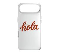 Hola Spanish Greeting Cute Red Hello Latina Boho Summer Case for iPhone Air