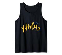 Hola Spanish Hello in Espanol. Men, Women.Spanish Humor. Fun Tank Top