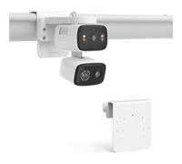 HOLACA 90°Corner Mount Compatible with Tapo C246D/C236/C216/C113/C420/C400/C400 KIT/C460 Security Camera (Camera NOT Included), Gutter Mount