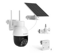 HOLACA Camera and Solar Panel Gutter Mount Compatible with AOSU 2K 3MP / 3K 5MP Surveillance Camera Outdoor Solar (Camera and Solar Panel Not Included)