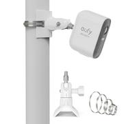 HOLACA Camera Mount Compatible with eufyCam 2C/2C Pro/3/3C/2/1/E, Arlo Pro 4/3/2, Arlo Ultra 2/1, White, Pack of 2