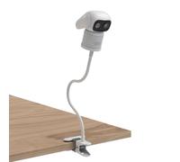 HOLACA Clip Mount for eufy Security eufyCam C37 and in/Outdoor Camera C31 | Universal Clamp Mount for eufyCam 2/2 Pro/2C/2C Pro/3/3C/S300/S330/S3 Pro,SoloCam C210/S220,Indoor Cam E220, 1/4" Hole, White