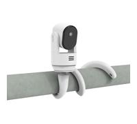 HOLACA Flexible Twist Mount for Arlo Essential Pan Tilt Indoor/Outdoor Security Camera 2K (2025 Release), Indoor/Outdoor Mount for Crib, Railings, Pole, Branches