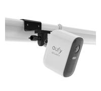 HOLACA Gutter Mount Compatible with Eufycam 1/2/2C/2C Pro/3/3C/E, Arl o Pro 2/3/4/Ultra 1&2/Essential Surveillance Cameras, and Other Cameras with 1/4" Thread, Black | 1PCS