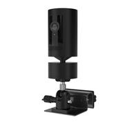 HOLACA Gutter Mount Compatible with R-ing Pan-Tilt Mount, also fit for Rin g Stick up Cam/Outdoor Camera Plus, and Cameras with 1/4" Screw, Gutter Mount | Black