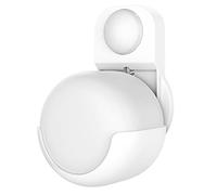 HOLACA Outlet Wall Mount Hanger for Google Nest WiFi Router(2nd Generation), Space Saving Holder, Easy Moved, Cord Management for Google Nest WiFi Router Without Messy Wires and Screws (1 Pack)
