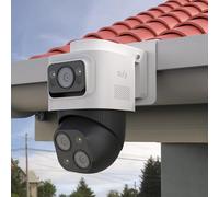 HOLACA Outside Gutter Mount for eufy PoE NVR Security System S4 Max and eufy Security eufyCam S4 Solar Camera, eufy PoE Bullet-PTZ Cam S4