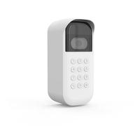 HOLACA Protective Silicone Skin for myQ Smart Garage Door Video Keypad with Wide-Angle Camera, Anti-Scratch Protective Cover for Full Protection (White, Left)