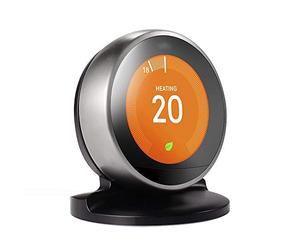 HOLACA Stand Compatible with Google Nest Thermostat 3rd/2nd Generation, Holder for Nest Learning Thermostat, (Black)