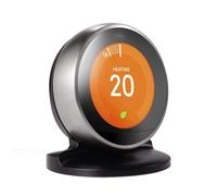 HOLACA Stand for Nest Learning Thermostat, Holder for Nest Thermostat 3rd/2nd Generation (Black)