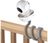HOLACA Universal Baby Monitor Mount for Arlo/Motorola Baby Monitor/Nannio Monitor/HelloBaby - Versatile for Any Other Cameras with 1/4 Screw Twist Holder Without Tools or Wall Damage(gray)